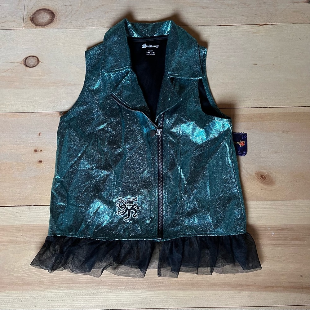 Disney Descendants 3 Sparkly Moto vest size XXL new with tags